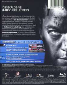 Die ultimative Bourne Collection (Bourne 1-3) (Blu-ray), 3 Blu-ray Discs