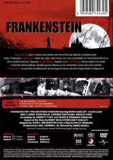 Frankenstein (1931), DVD