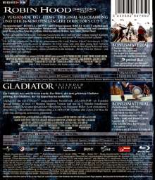 Robin Hood (Director's Cut) / Gladiator (Extended Edition) (Blu-ray), 2 Blu-ray Discs