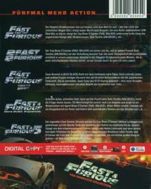 The Fast And The Furious 1-5 Collection (Blu-ray), Blu-ray Disc