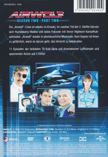 Airwolf Staffel 2 Box 2, 3 DVDs