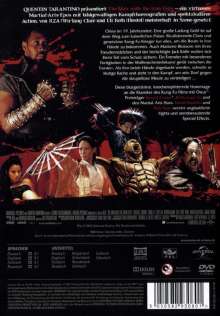 The Man With The Iron Fists, DVD