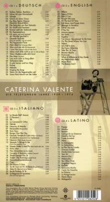 Caterina Valente: Die Telefunken Jahre 1959 - 1974, 4 CDs