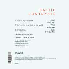 Estonian National Male Choir - Baltic Contrasts, CD