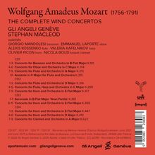"THE COMPLETE WIND CONCERTOS. Gli Angeli Genève, Stephan MacLeod. Solisten: Giorgio Mandolesi, Emmanuel Laporte, u.a."