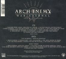 Arch Enemy: War Eternal (Tour Edition), 1 CD und 1 DVD