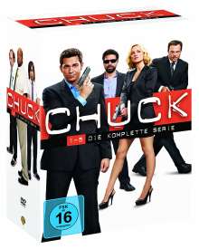Chuck (Komplette Serie), 23 DVDs