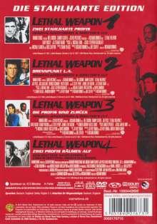 Lethal Weapon I-IV, 8 DVDs