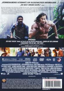 Legend of Tarzan, DVD