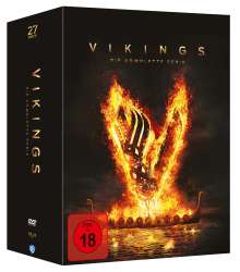 Vikings (Komplette Serie), 27 DVDs