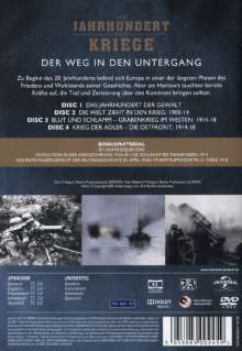 Das Jahrundert der Kriege Vol. 1: Der Weg in den Untergang, 4 DVDs