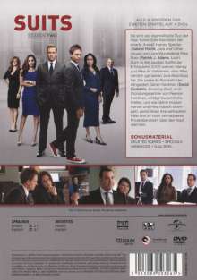 Suits Season 2, 4 DVDs
