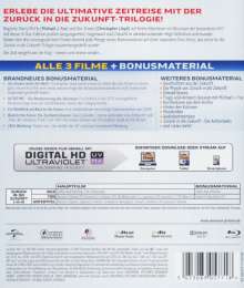 Zurück in die Zukunft I-III (30th Anniversary Edition) (Blu-ray), 4 Blu-ray Discs