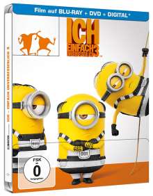 Ich - Einfach unverbesserlich 3 (Blu-ray &amp; DVD im Steelbook), 1 Blu-ray Disc und 1 DVD