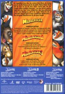 Madagascar 1-3, 3 DVDs