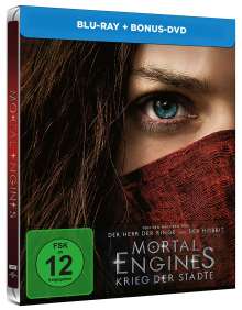 Mortal Engines: Krieg der Städte (Blu-ray im Steelbook), 1 Blu-ray Disc und 1 DVD