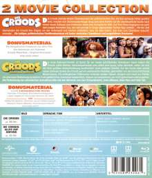 Die Croods 2 Movie Collection (Die Croods &amp; Die Croods - Alles auf Anfang) (Blu-ray), 2 Blu-ray Discs