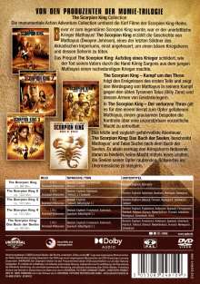The Scorpion King - 5 Movie Collection, 5 DVDs