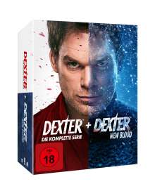 Dexter (Komplette Serie inkl. New Blood), 39 DVDs