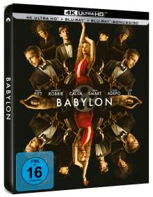 Babylon - Rausch der Ekstase (Ultra HD Blu-ray &amp; Blu-ray im Steelbook), 1 Ultra HD Blu-ray und 1 Blu-ray Disc