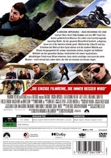 Mission: Impossible 7 - Dead Reckoning Teil Eins, DVD