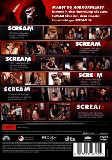 Scream: 6 Movie Collection, 6 DVDs