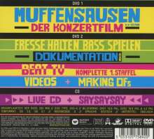 Beatsteaks: Muffensausen (Live) (CD + 2 DVD) (CD-Format), 2 DVDs und 1 CD