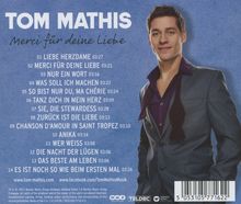 Tom Mathis: Merci für deine Liebe, CD