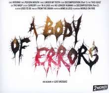 Luis Vasquez: A Body Of Errors, CD