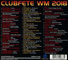Clubfete WM 2018: 63 Summer Club &amp; WM Hits, 3 CDs