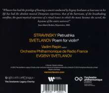 Yevgeni Svetlanov (1928-2002): Poeme für Violine &amp; Orchester, CD
