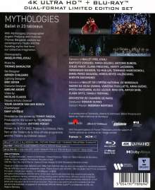 Thomas Bangalter (geb. 1975): Mythologies (Ballett /Blu-ray &amp; 4K Ultra HD Blu-ray), 1 Blu-ray Disc und 1 Ultra HD Blu-ray