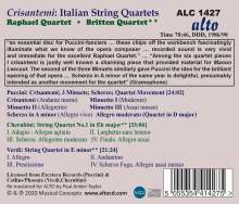 Raphael Quartet / Britten Quartet - Crisantemi, CD