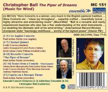 Christopher Ball (geb. 1936): Blockflötenkonzert "The Piper of Dream", CD