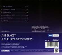 Art Blakey (1919-1990): Live In Moers 1976, CD