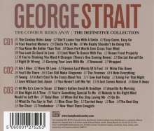 George Strait: The Cowboy Rides Away, 3 CDs