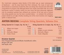 Anton Reicha (1770-1836): Sämtliche Streichquartette Vol. 1, CD