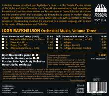 Igor Raykhelson (geb. 1961): Orchesterwerke Vol.3, CD
