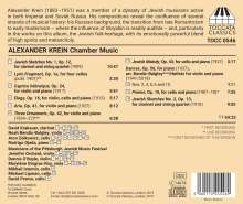 Alexander Krein (1883-1951): Kammermusik, CD