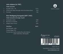 John Adams (geb. 1947): Violinkonzert, CD