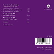 Texte: "Tyson Gholston Davis", "Arietta 1", "9.44", "Total time 50.51". Purpurfarben mit Logo "ORCHID CLASSICS".