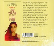 Sabrina Malheiros: Clareia, CD
