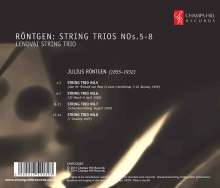 Julius Röntgen (1855-1932): Streichtrios Nr.5-8, CD
