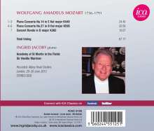 Wolfgang Amadeus Mozart (1756-1791): Klavierkonzerte Nr.14 &amp; 27, CD