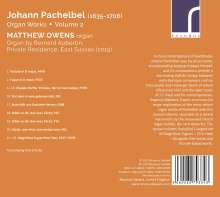 Johann Pachelbel (1653-1706): Sämtliche Orgelwerke Vol.2, CD