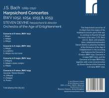 Johann Sebastian Bach (1685-1750): Cembalokonzerte BWV 1052,1054,1055,1059, CD