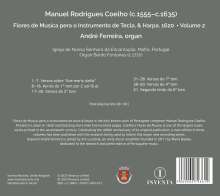 Manuel Rodrigues Coelho (1555-1635): Flores de Musica Pera o Instrumento de Tecla &amp; Harpa, 1620 - Vol.2, CD