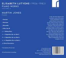 Elisabeth Lutyens (1906-1983): Klavierwerke Vol.3, CD