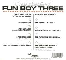 Fun Boy Three: The Best Of, CD
