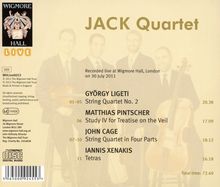 Jack Quartet, CD